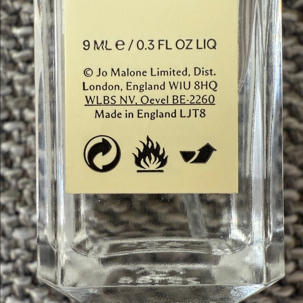 Jo Malone Wood Sage Sea Salt Cologne 9 ml Minature New Authentic - Picture 10 of 12